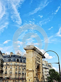 Paris and the haussmannian buliding, Paris, France photo