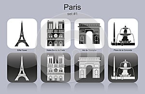 Paris icons photo