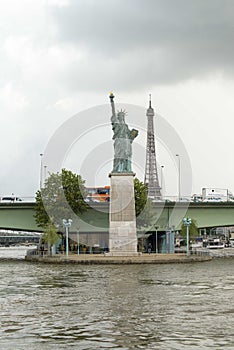 Paris. Image of eiffel tower in modern part of Paris during sunset. modern paris part skyscreaper huge bulidings