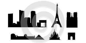 Paris landmarks and monuments