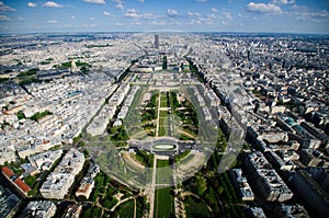 Paris landscape - champ de mars