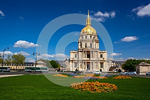 Paris, Les Invalides, famous landmark in France