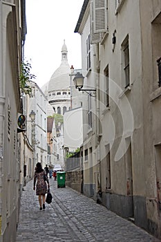 Paris Montmartre Rue saint Rus