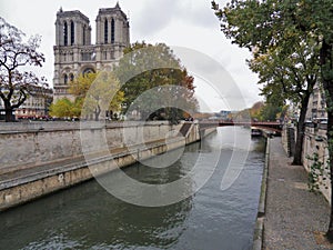 Paris - Notre Dame from Quai de Montebello