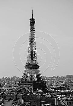 Paris old photo Eiffel Tower Iron Lady