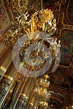 Paris opera corridor interior