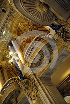Paris opera hall interior