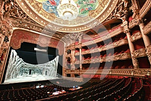 Paris Opera house in Paris, France