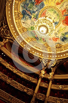 Paris opera interior photo