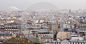Paris overview - panorama