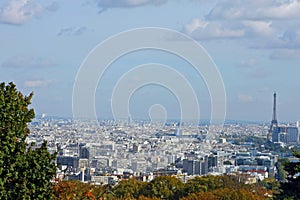 Paris, panoramic view (Landscape), France