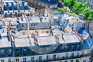 Paris, parisian roofs photo