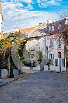 Paris, picturesque neighborhood