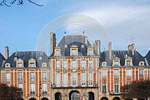 Paris, place des Vosges