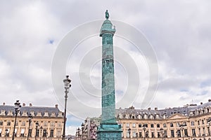 Paris, place Vendome, the column