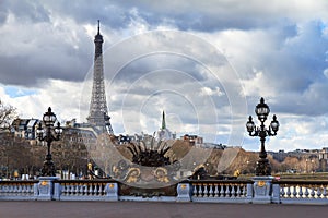 Paris pont cityscape