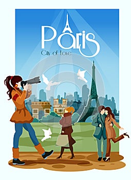 Paris Poster Illustration