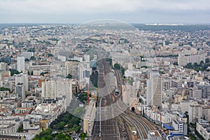 Paris rail tracks