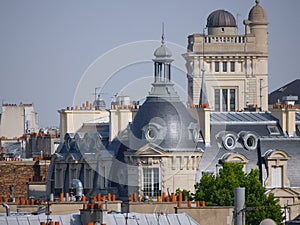 Paris Roofs and architecture