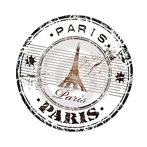 Parigi gomma francobollo 
