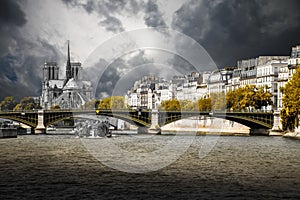 Paris and the Seine