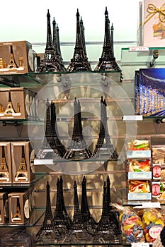 Paris Souvenir Shop Display