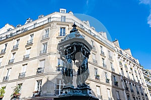 Paris, a Wallace fountain