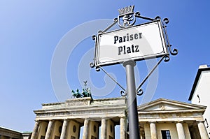 Pariser Platz in Berlin photo