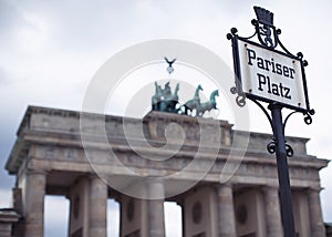 Pariser Platz, Berlin and Brandenburg Gate