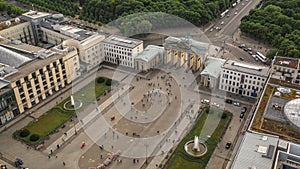 Pariser Platz and Brandenburg Gate