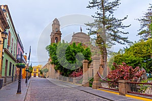 Parish church of apostle Santiago at Galdar, Gran Canaria, Spain