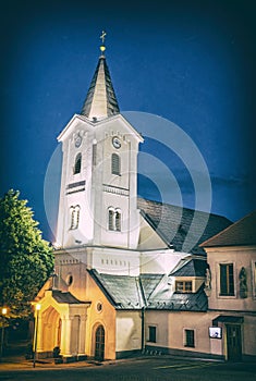 Parish church of the assumption, Nitra, analog filter