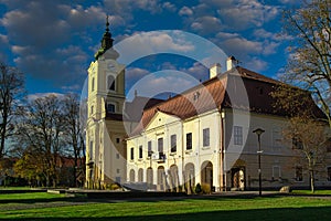 Parish church of assumption of Virgin Mary in Brezno town