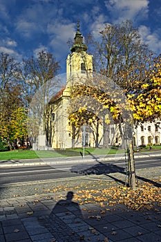 Parish church of assumption of Virgin Mary in Brezno town