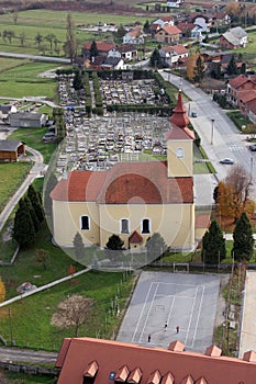 Church of the Assumption of the Virgin Mary in Savski Nart, Croatia photo