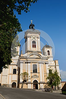 Parish church in Banska Stiavnica