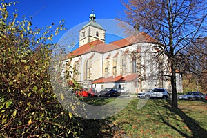 Parish church in Benesov nad Ploucnici