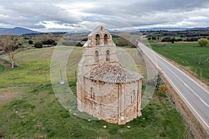 Parish Church, Ermita de San Facundo, in Los Barrios de BurebaBurgos Spain, in Romanesque style and popularly known as Sanfagun