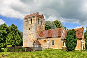 Parish church, Fingest, Buckinghamshire, England