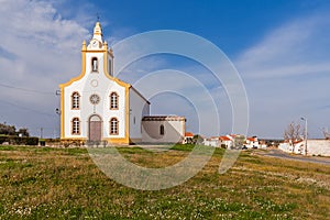 The parish church of Flor da Rosa photo