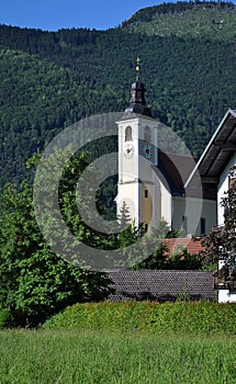 Parish Church Grünau im Almtal in Austria