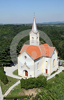 Church of the Holy Three Kings in Kraljev Vrh, Croatia photo