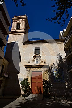 Parish church of Iglesia Parroquial de la Virgen MarÃÂ­a de la Salud in Xirivella, Valencia Spain photo