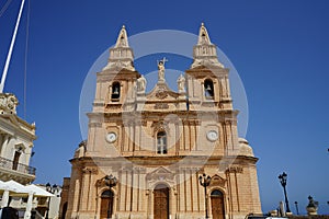 The Parish Church of Mellieha is dedicated to the Birth of Our Lady, and was built between 1881 and 1898. Mellieha, Malta