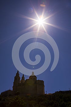 Parish Church of Mellieha in Malta