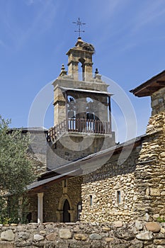 Parish Church of Nuestra SeÃÂ±ora de la Asuncion in Fuentes Nuevas, Camino de Santiago, Spain. photo