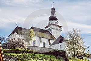 Parish Church of Saint John the Evangelist in Banska Bela, Slovakia