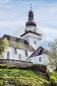 Parish Church of Saint John the Evangelist in Banska Bela, Slovakia