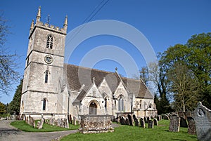 The Parish Church of Saint Martin in Bladon, Oxfordshire