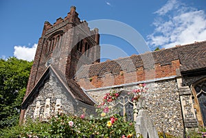 The Parish Church of Saint Mary at the Elms in Ipswich photo